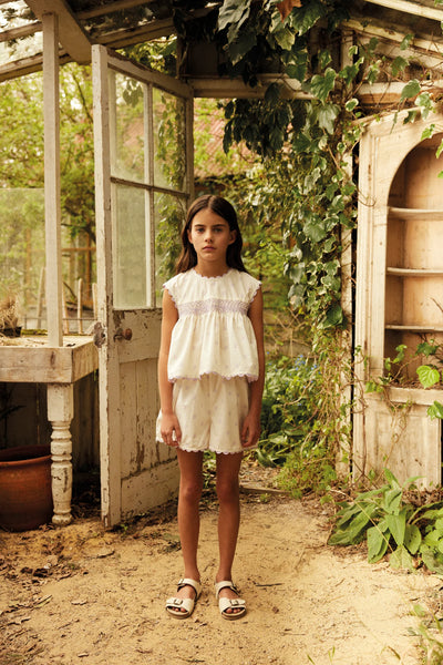 Apolina Gigi Short Set ~ Studio Calico Cream