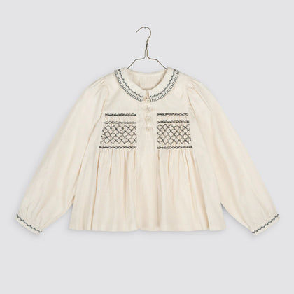 Little Cottons Organic Gracie Smocked Blouse