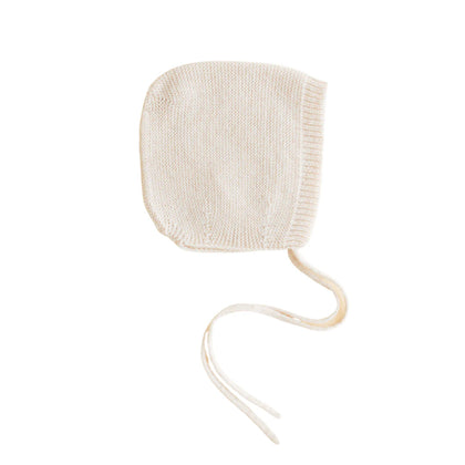 Hvid Baby Bonnet Dolly ~ Cream