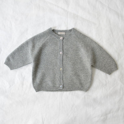 Makie Cashmere Gema Cardigan ~ Grey