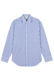Donni Poplin Shirt ~ Azure