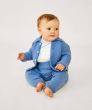 Oso & Me Baby Baker Knit Pant Blue