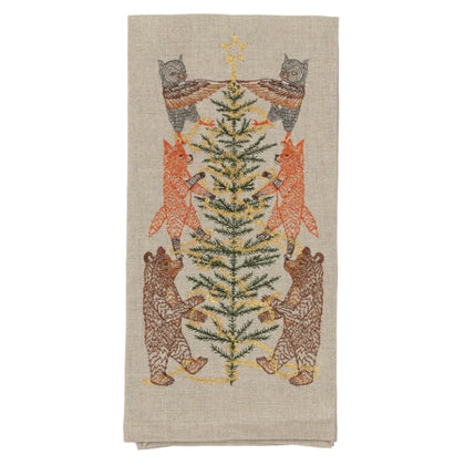 Coral & Tusk Tinsel Tea Towel