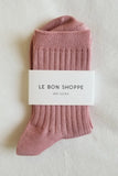Le Bon Her Socks in Desert Rose