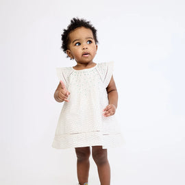 Oso & Me Cheeky Baby Dress ~ Rose Bud