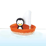Plan Toys sailboat penguin