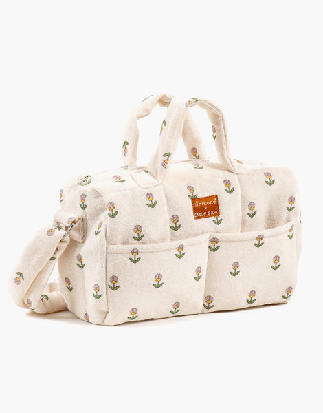 Minikane x Emile et Ida ~ Diaper Bag Fleurs Douces