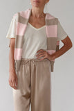 Donni Jersey Relaxed Tee ~ Powder
