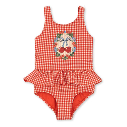 Konges Soline Swimsuit ~ Fiery Red