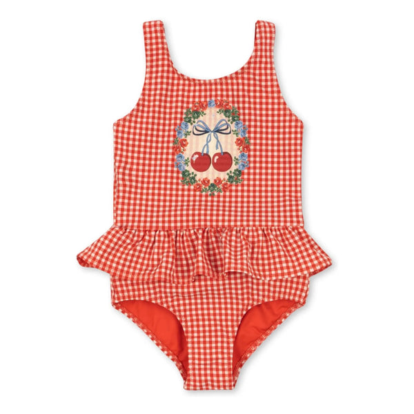Konges Soline Swimsuit ~ Fiery Red