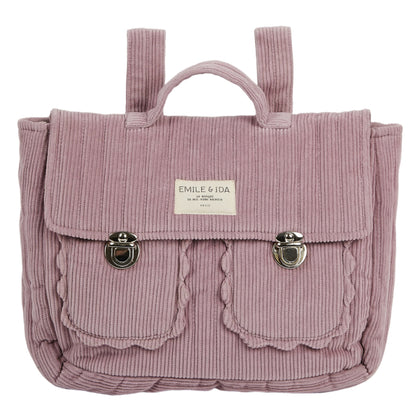 Emile et Ida Satchel Backpack ~ Mauve