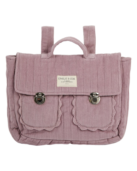 Emile et Ida Satchel Backpack ~ Mauve