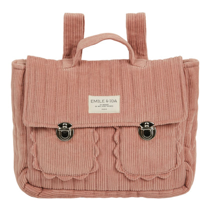 Emile et Ida Satchel Backpack ~ Pink