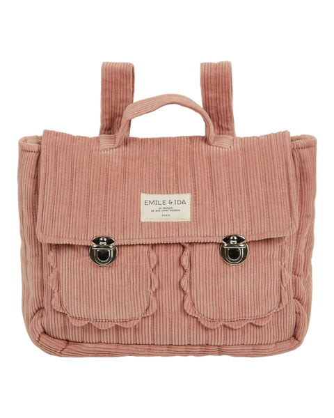 Emile et Ida Satchel Backpack ~ Pink