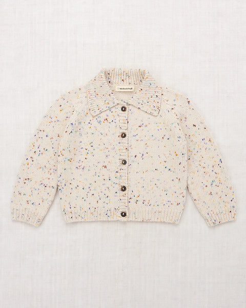 Misha & Puff Motley Cardigan ~ Iris Confetti