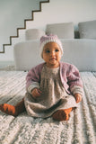 Little Cozmo Baby Cecile Dress ~ Beige
