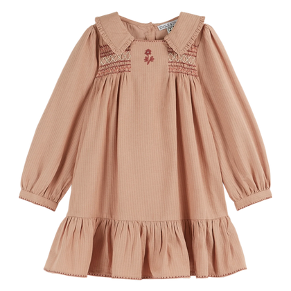 Emile at Ida Vintage Smocked Dress ~ Poudre