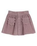 Emile at Ida Corduroy Pocket Skirt ~ Mauve