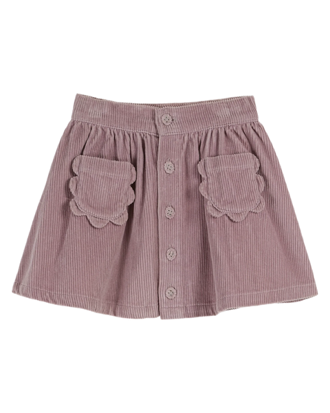 Emile at Ida Corduroy Pocket Skirt ~ Mauve