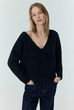 New Society - Regina Woman Jumper - Midnight