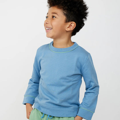 Oso & Me Remy Sweatshirt - Dusty Blue