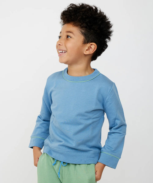 Oso & Me Remy Sweatshirt - Dusty Blue