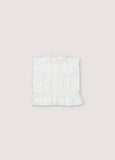 New Society Corfu Baby Blouse ~ White
