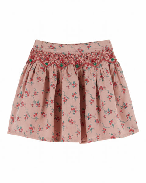 Emile at Ida Emb Skirt ~ Aster