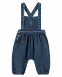 Emile at Ida Baby Overalls ~ Emb Denim BB