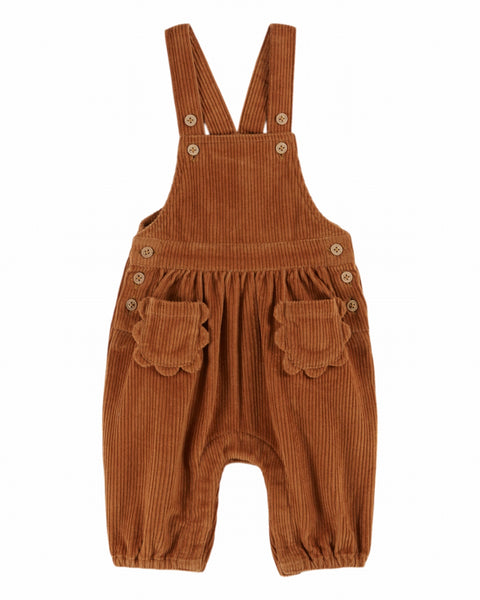 Emile at Ida Baby Overalls ~ Pecan