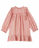 Emile at Ida Vichy Dress ~ Peony