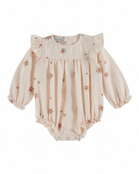 Emile at Ida Baby Romper ~ Eglantine