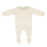Bebe Organic Jodie Collar Onesie ~ Fairy Floral