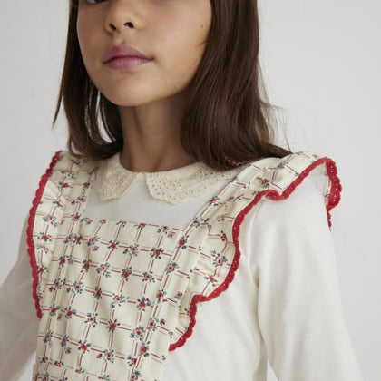 Bebe Organic Lissy Apron Dress