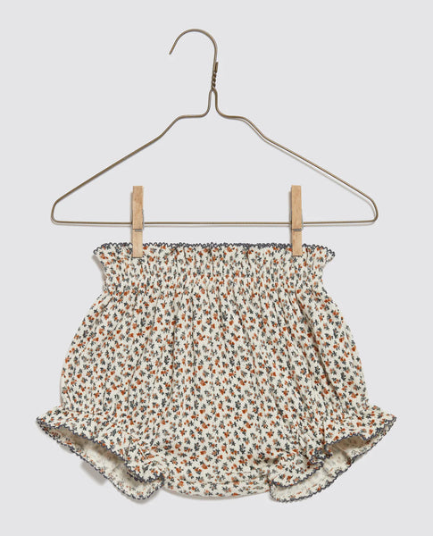 Little Cotton Clothes Organic Pointelle Bloomers ~ Orchard Floral