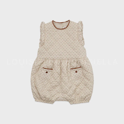 Louisiella Baby Herschel Quilted Romper