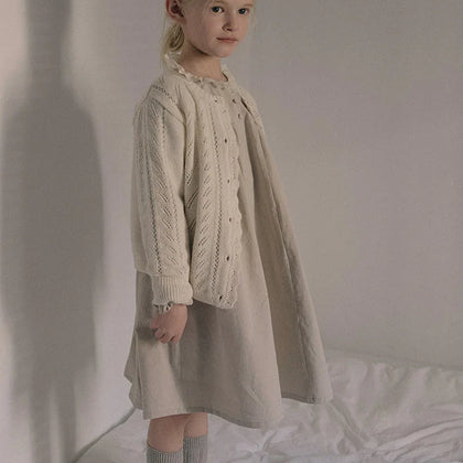 Louisiella Abbie Cardigan ~ Ivory