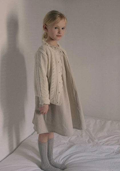Louisiella Abbie Cardigan ~ Ivory