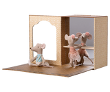 Pre-Order Maileg Ballet Mice in Dance Studio ~ Little Sister & Brother