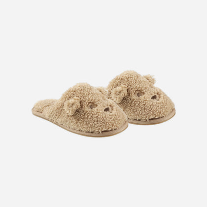 Rylee & Cru Bear Slippers ~ Gold