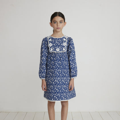 Bebe Organic Amari Dress ~ Padded Ditsy Floral