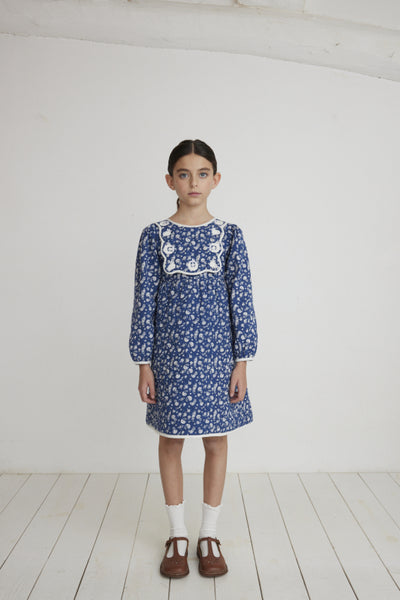 Bebe Organic Amari Dress ~ Padded Ditsy Floral