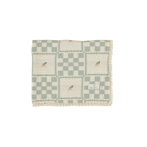 Bebe Organic Acorn Patchwork Blanket