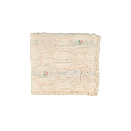 Bebe Organic Cleo Blanket ~ Vintage Floral