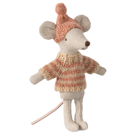 Maileg Knit Sweater & Hat, Big Sister