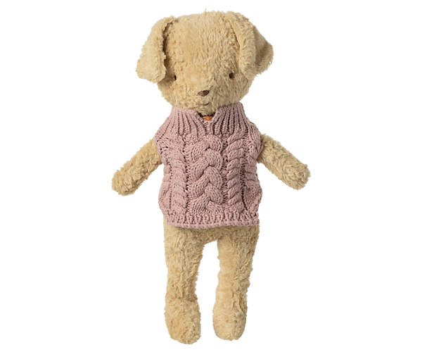 Maileg Puppy Sweater ~ Rose