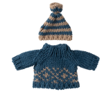 Maileg Knit Sweater & Hat, Dad