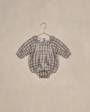 Noralee Adeline Romper ~ Holiday Plaid