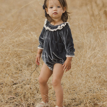 Noralee Adeline Romper ~ Midnight