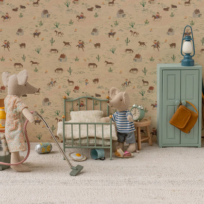 Maileg Vintage Bed, Mouse ~ Mint